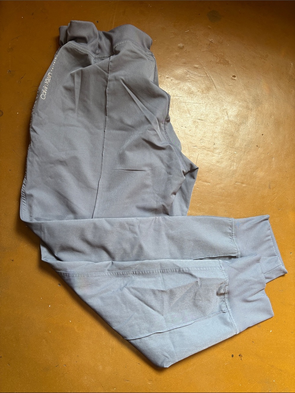 Calvin Klein Light Gray Athletic Joggers